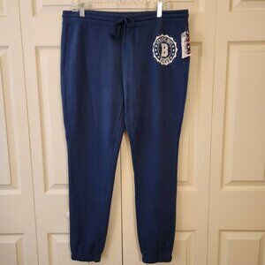 Bongo Juniors Knit Jogger Pants Athletic Dept Blue Size XL